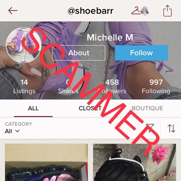 NIKE/JORDAN/VAPORMAX PLUS - SCAMMER ALERT - Picture 1 of 5